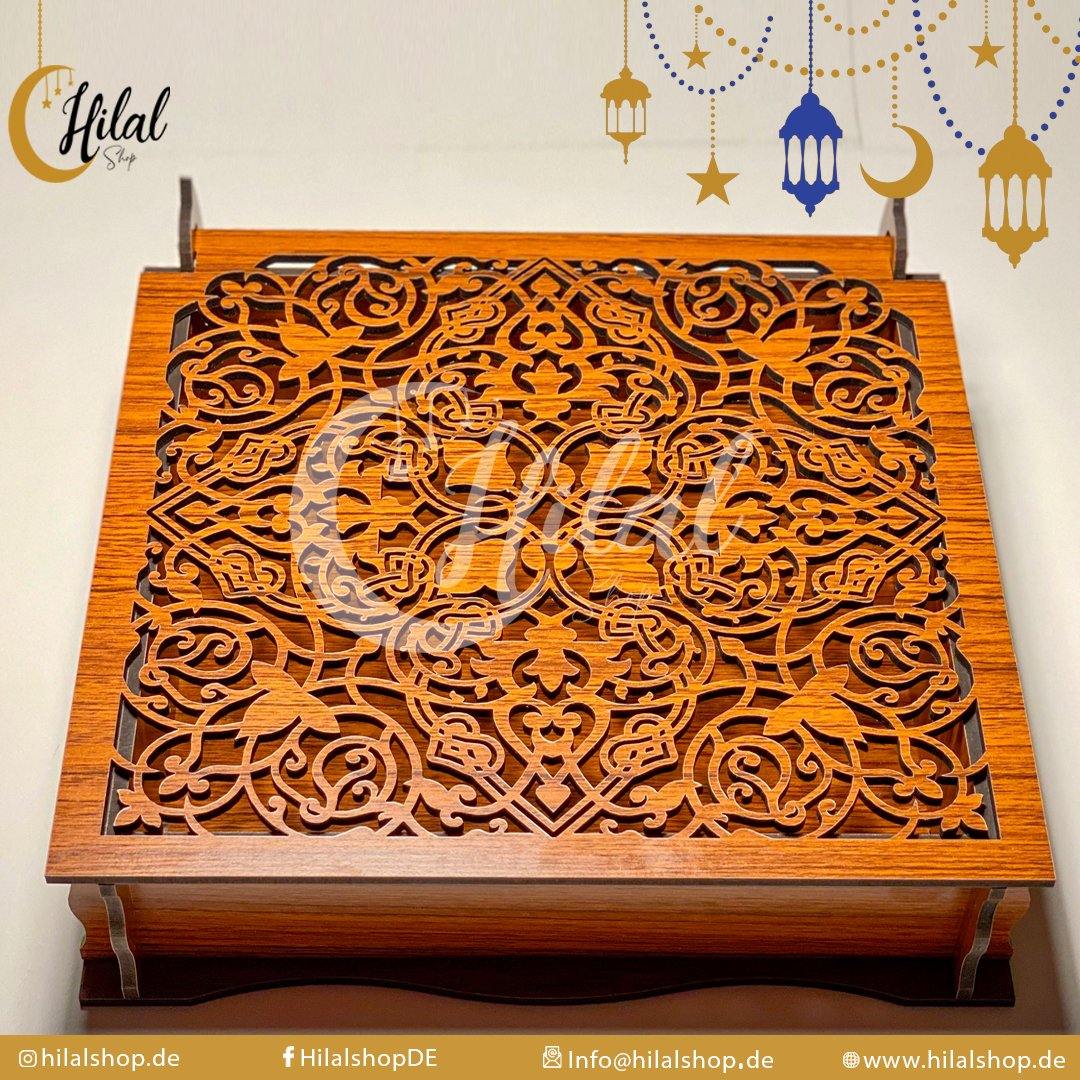 Holzschatulle mit Deckel im Orient Look - Hilalshop.de