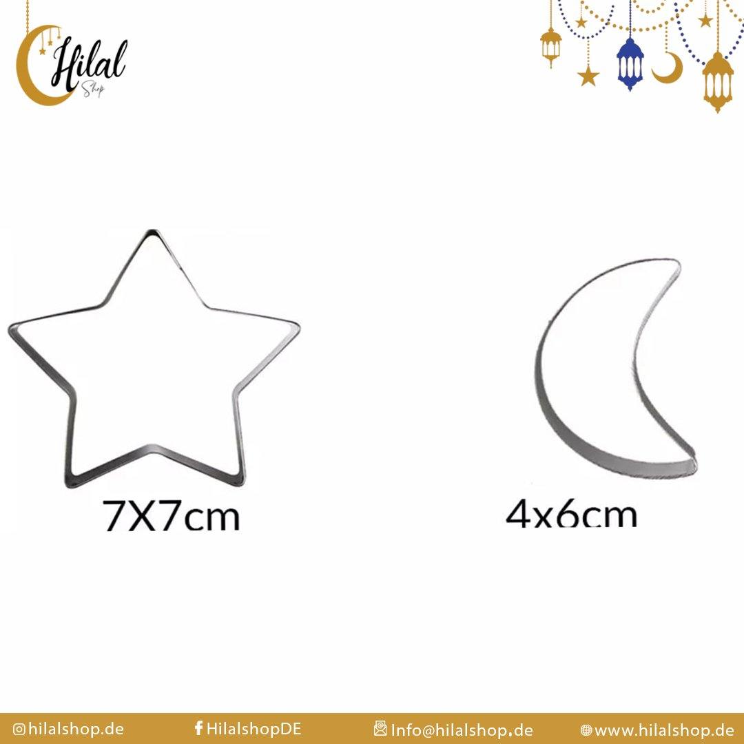 Edelstahl Plätzchenausstecher Cookie Cutter - Hilalshop.de