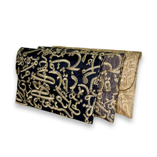 Arabesque Elegance – Handtasche mit Arabischer Kalligrafie