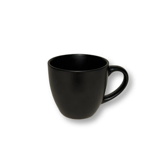 Personalized black stoneware mug 220 ml