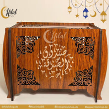Lade das Bild in den Galerie-Viewer, Sadaqa Box aus Holz - Hilalshop.de
