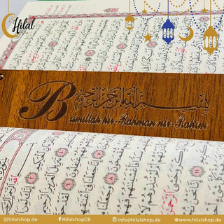 Wooden bookmark 
