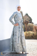 Lade das Bild in den Galerie-Viewer, Maxi Sommer Baumwollkleid mintgrün - Hilalshop.de
