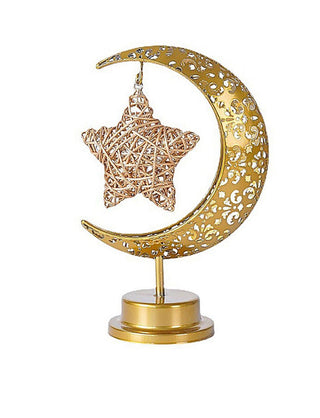 Moon star LED Ramadan table lamp 