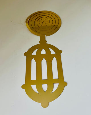 8 élégantes spirales décoratives en or ou argent 