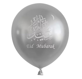 6er Pack Eid Mubarak Ballons