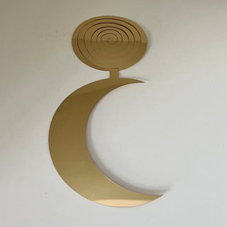 8 elegant decorative spirals in gold or silver 
