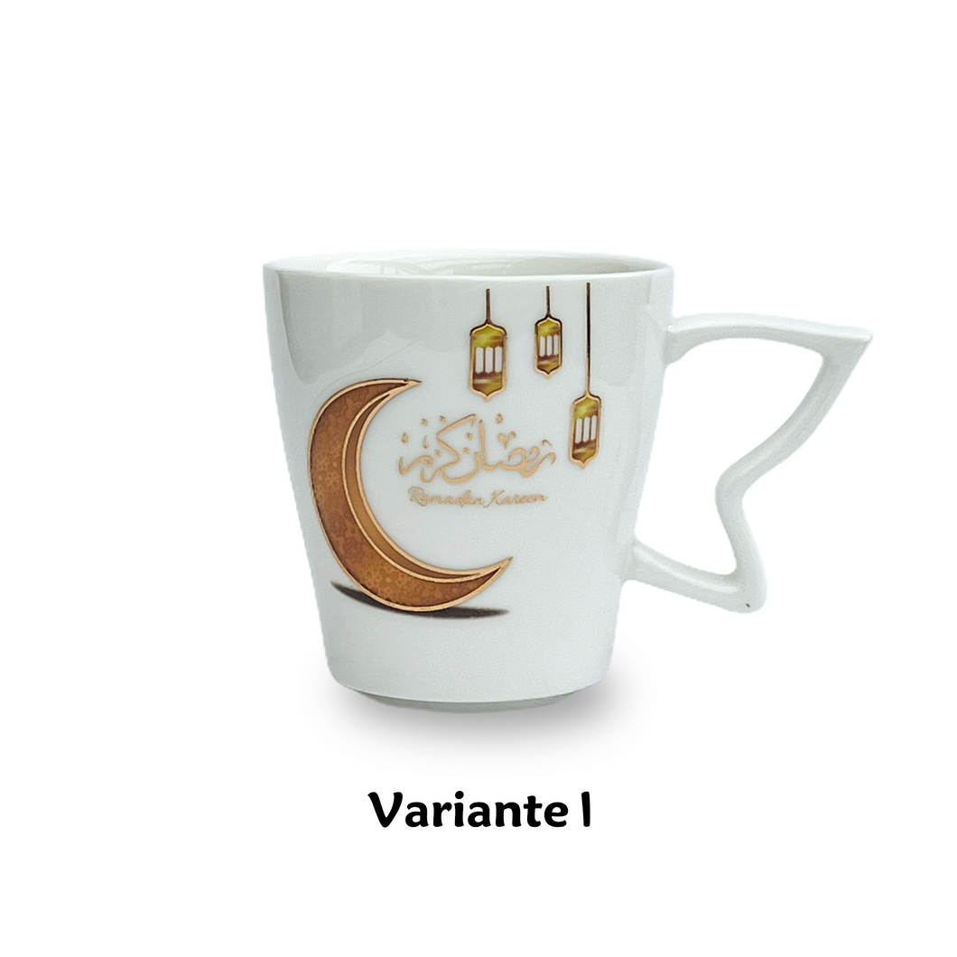 Porzellan Ramadan Becher
