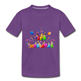 Eid Mubark Premium T-Shirt - purple