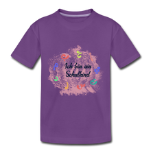Lade das Bild in den Galerie-Viewer, Kinder Premium T-Shirt - Ich bin ein Schulkind - Lila
